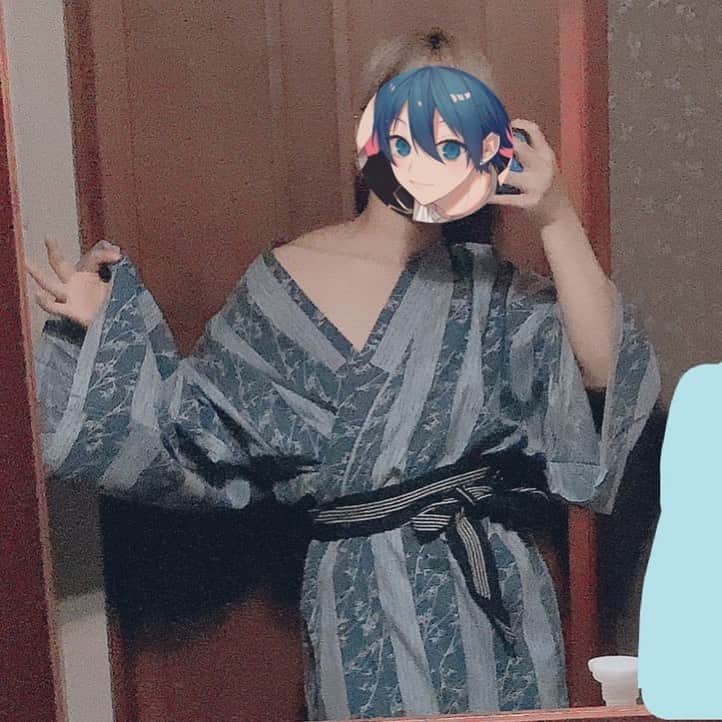 ちぐさくんのインスタグラム：「3月のサブ上げたやつ上げとこ俺インスタ全然動かしてないゃ #さこつ #浴衣」