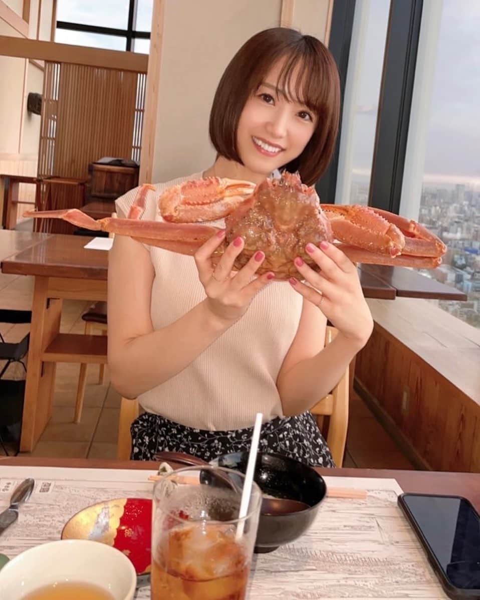 のインスタグラム：「かにっ！！！🦀」