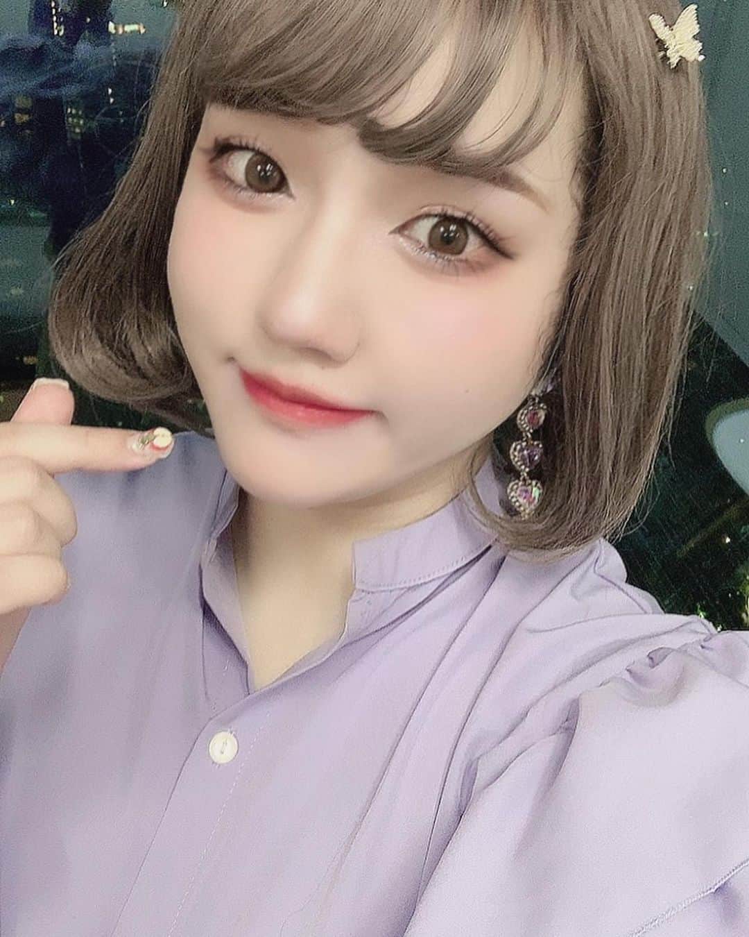 すうれろさんのインスタグラム写真 - (すうれろInstagram)「✌しかポーズのバリエーションがない…(⸝⸝⸝._.⸝⸝⸝)」10月2日 20時51分 - suurero
