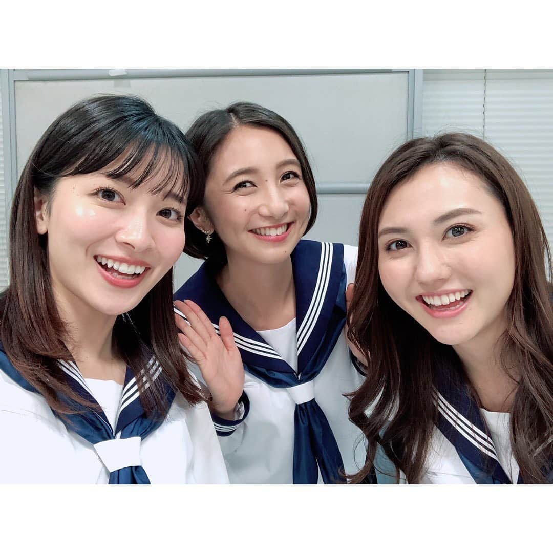 近藤夏子さんのインスタグラム写真 - (近藤夏子Instagram)「.  この後14:00〜 「TBS秋の新番組プレゼン祭」が放送されます🤍 　  アナウンサーが、各番組を徹底取材して参りました🏃‍♀️✨ 　  私は「この初恋はフィクションです」を担当しましたよ❣️ 　 　 一度にアナウンサーがたくさん集まる収録は珍しく とってもとっても楽しかったです💛 　 お馴染みのセーラー服を着て 先輩方と写真を撮ることができ最高に嬉しかった〜😍😍😍 　 このあと！ぜひご覧くださいね😊 　　　 　 #プレゼン祭 #TBSアナウンサー」10月3日 13時16分 - kondokako0804