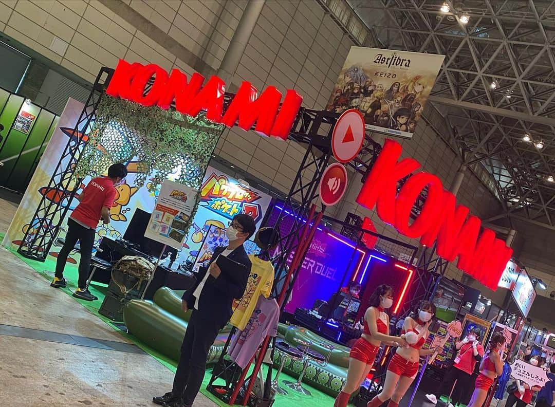 大谷咲子さんのインスタグラム写真 - (大谷咲子Instagram)「KONAMIさんのご招待で17ゲームライバーとしてTGS2021にインフルエンサー枠で行かせていただきました！ 現地は一般公開なかったのでめちゃくちゃ貴重！！ とっても楽しかったです。 17のゲームライバーでよかったあああああ  本日の配信でパワプロクンポケットRのプレイ動画を公開させていただきます✨  #TGS2021 #17LIVE #KONAMI #17games」10月3日 16時29分 - sakiton69