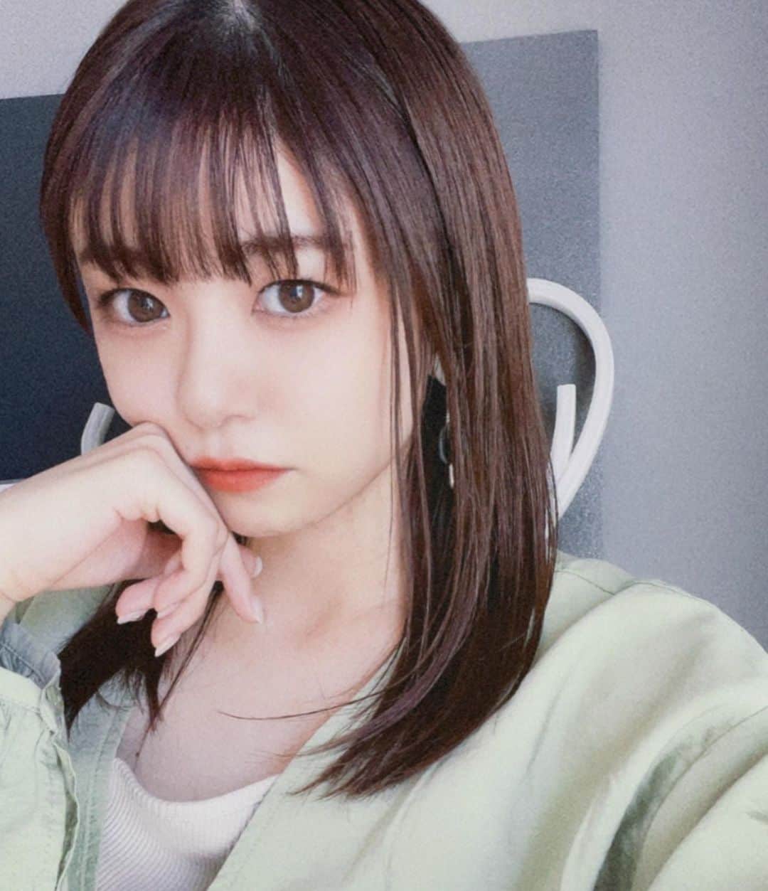 武田雛歩のインスタグラム：「🤍💚」
