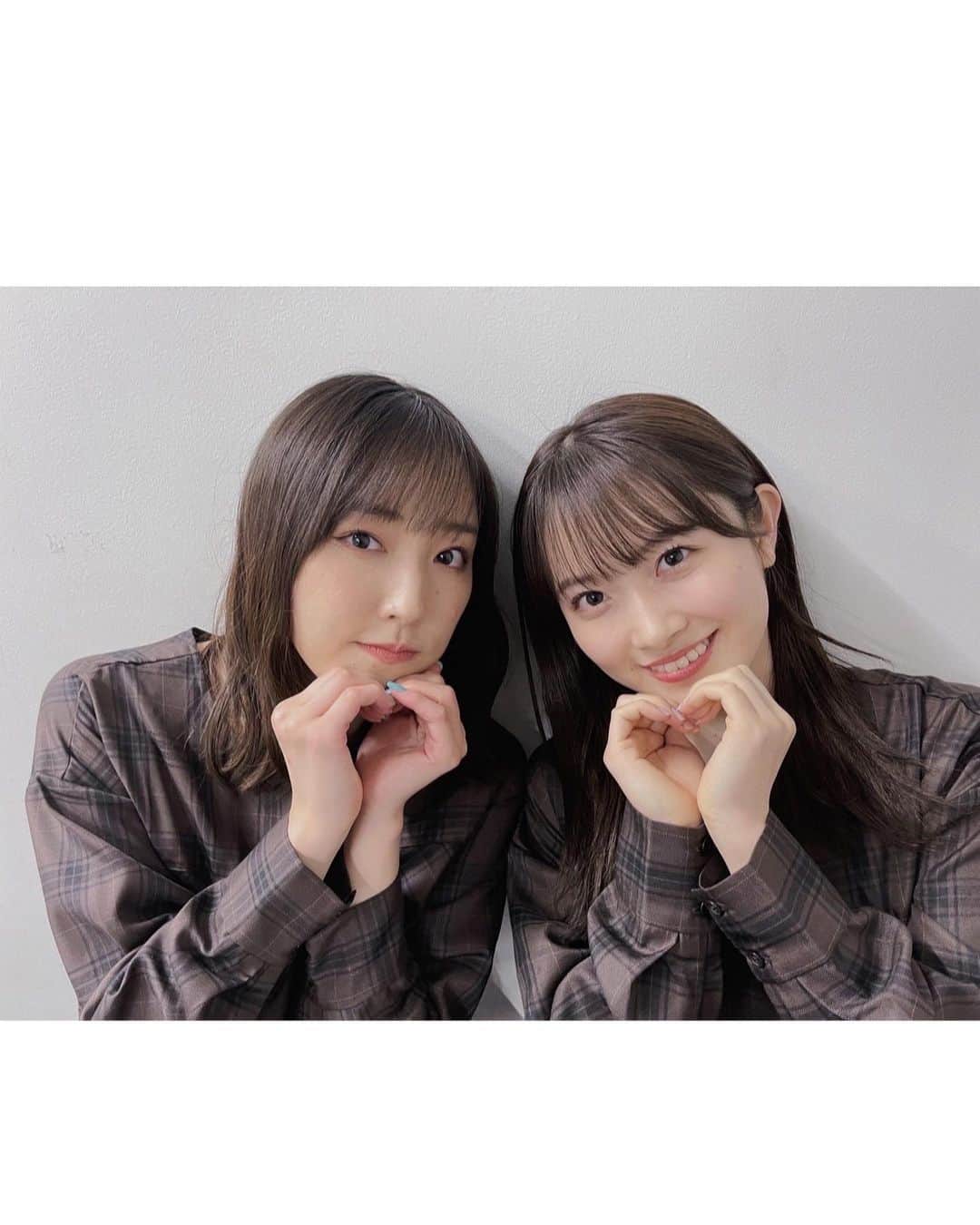森戸知沙希さんのインスタグラム写真 - (森戸知沙希Instagram)「#ラブアンドピース2021  @i_am_takahashi  @hacohaco8585       #高橋愛 さん×#haco !さん コラボアイテム🌿 　　 　　 　　　　　　　 　　　　　　　 譜久村さんとお揃い！ 受け取ってすぐ着ちゃった☺︎笑 　　　  　　　  　　　 　　  　　　 #ラブピ2021  #ラブアンドピースプロジェクト  #autumn  #秋服  #私服  #お揃い  #譜久村聖 さん #森戸知沙希  #morningmusume21  #helloproject  #モーニング娘21」10月3日 23時31分 - chisaki__morito.official