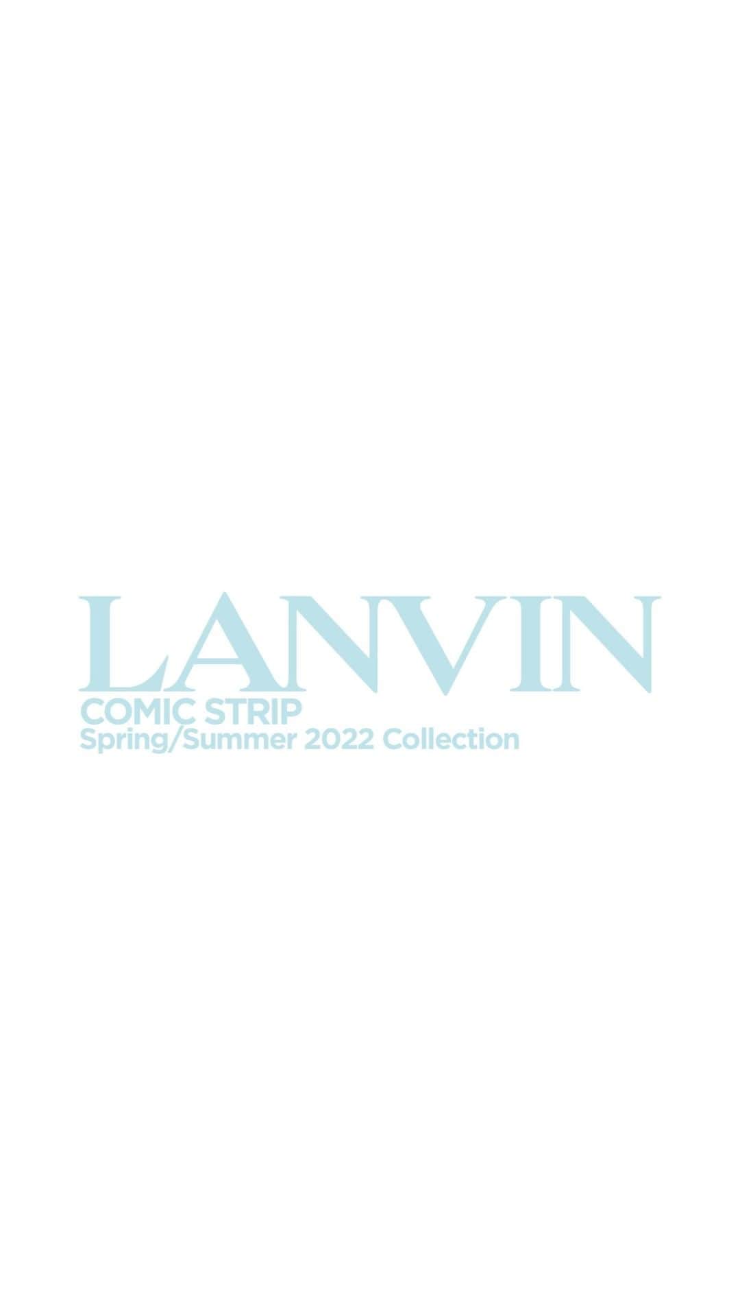 ランバンのインスタグラム：「The LANVIN SS22 Women’s and Men’s collection by @brunosialelli resonates with the 2020s to the same degree that LANVIN defined the 1920s: lightness, freedom, playfull sexiness – a dialogue between past and future #PFW #Lanvin #LanvinSS22」
