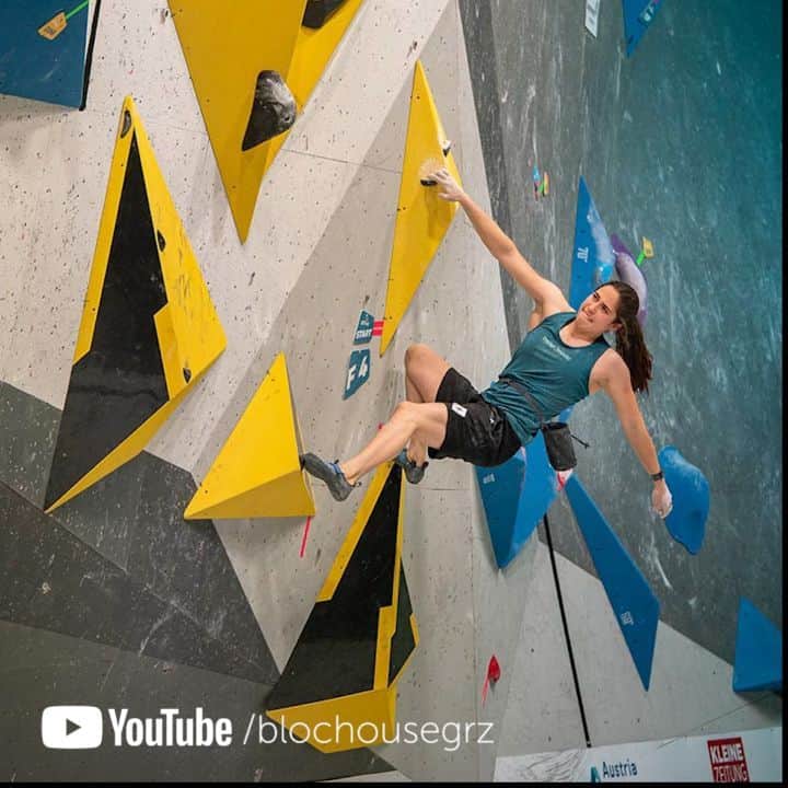 スターシャ・ゲージョのインスタグラム：「Take a look at the analysis video I did with @bloc_house after the Bloc Summer Masters in August.   We covered the following topics:  • different betas of the final boulders • problem solving • the effects of the crowd • weight in bouldering  Link in bio 😉」