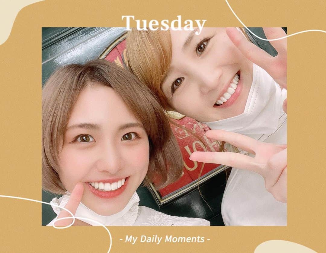 摩耶裕のインスタグラム：「ずーーーーっと会いたかった花音さんとやーーーーっと会えましたー❤️  いつから仲良くして頂いてるかも分からないくらいいつの間にか仲良くして下さってます✨笑 (多分本科生の頃から…)  お姉ちゃんの様に良い意味で気を遣わず何でも話せる大好きすぎる方🥰❤️  #花音舞 さん ❤️❤️❤️」