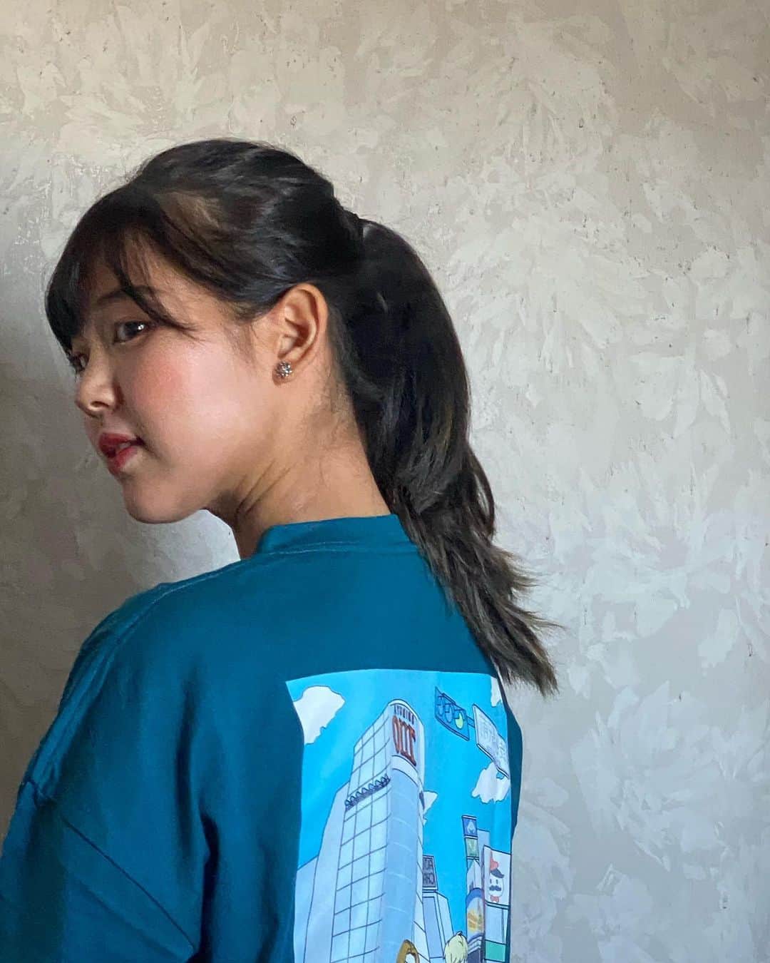 吉田有里さんのインスタグラム写真 - (吉田有里Instagram)「おるたなさんのTシャツデザインも色も本当にかわいい🥺♥️ ・ #推しのいる生活  #おるたなchannel」10月5日 8時34分 - yuri_yoshida__