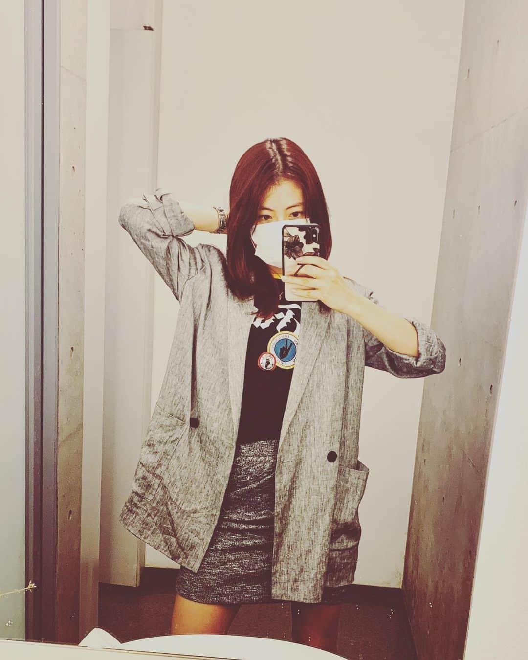 瀧本美織のインスタグラム：「After a long time..   #🤣」