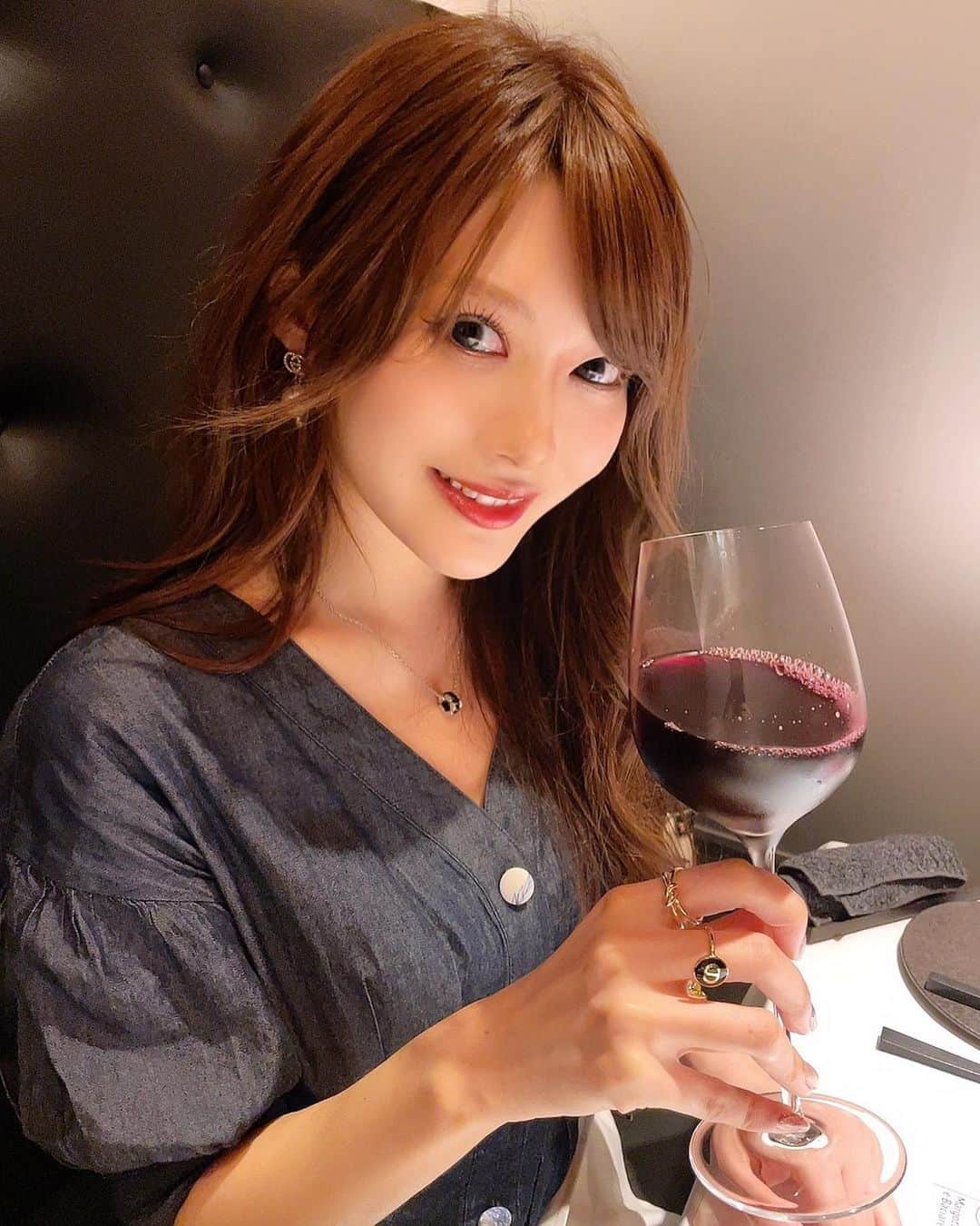 相沢みなみさんのインスタグラム写真 - (相沢みなみInstagram)「※ノンアルです🍷🍇 お酒飲めません . the drink u see like a wine is just a grape juice lol . 这是葡萄汁💜 . #相沢みなみ」10月7日 16時14分 - epoint2016