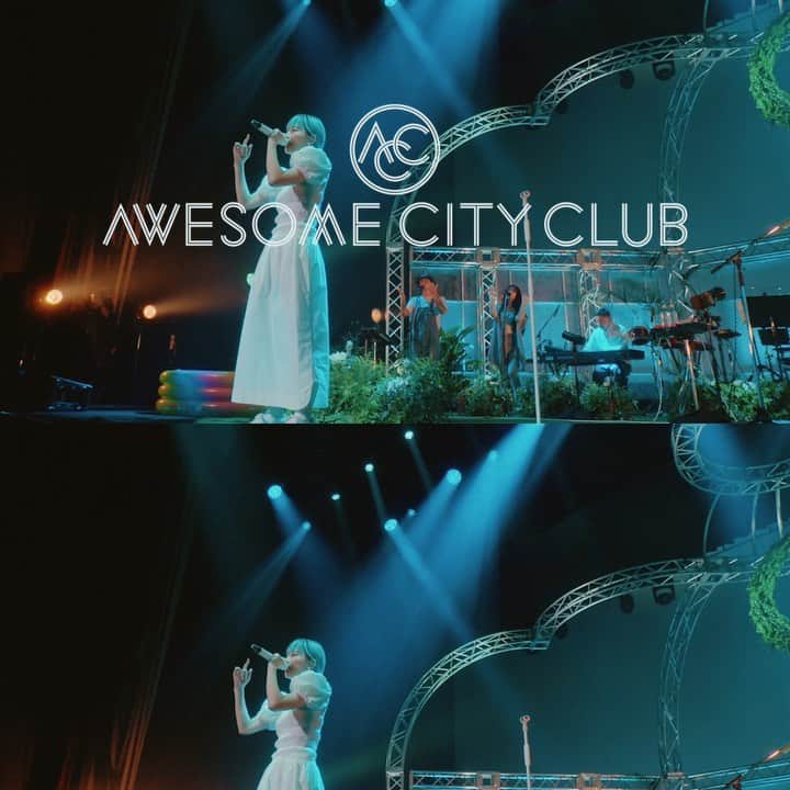 のインスタグラム：「⁡ ⁡ 【LIVE】 ⁡ 2021.12.8 「Awesome Talks One Man Show 2021 - to end the year -」 at 東京ガーデンシアター ⁡ チケットの一般発売は 10/10(日)10:00より⚡️  ⁡ 2021年のAwesome City Clubを締めくくるワンマンライブは東京ガーデンシアターにて🌿詳しくはHPをご覧ください◎  ⁡さらに！ 10/9(土)13:00頃にはTiktok Liveも！？ どうぞお楽しみに！  #AwesomeCityClub  #オーサム」