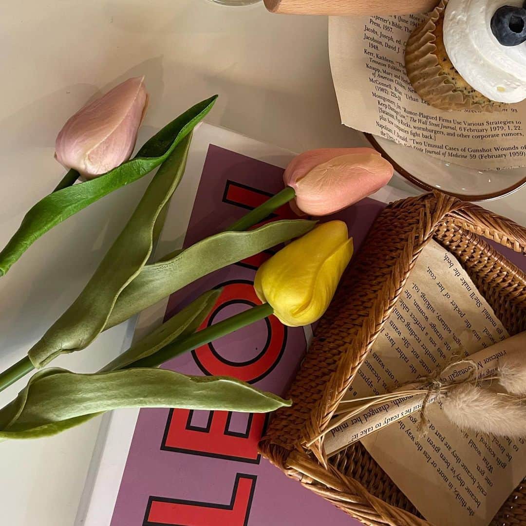 のインスタグラム：「🌷」