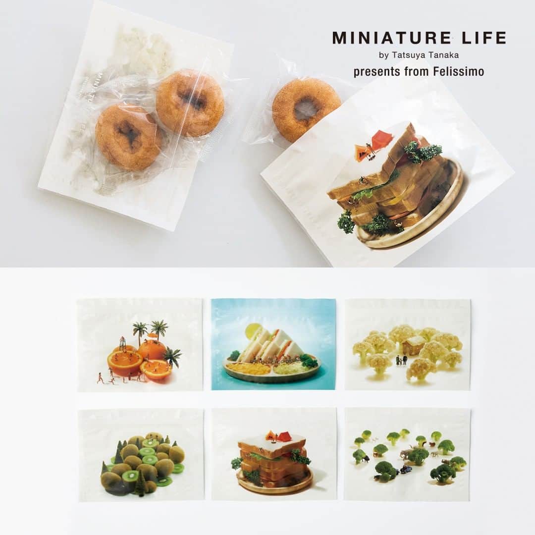 田中達也さんのインスタグラム写真 - (田中達也Instagram)「⠀ MINIATURE LIFE × FELISSIMO ⠀ フェリシモとのコラボレーションに 新しいアイテムが加わりました。 ぜひサイトを覗いてみてください。 https://www.felissimo.co.jp/collect/miniaturelife/ ⠀」10月8日 7時01分 - tanaka_tatsuya