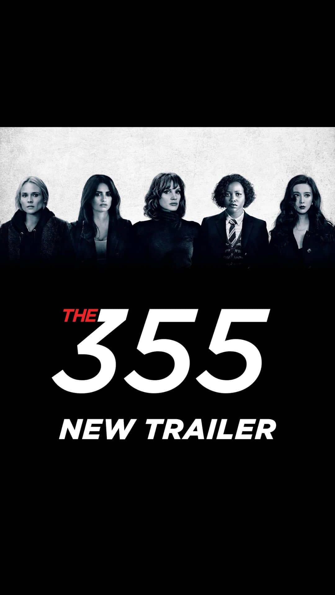 セバスチャン・スタンのインスタグラム：「Honored to be a part of this incredible film amongst such a talented cast ❤️🔪 Watch in theaters January 7th.  @the355movie @simondavidkinberg @lupitanyongo @bingbing_fan @jessicachastain @dianekruger @penelopecruzoficial @edgarramirez25」