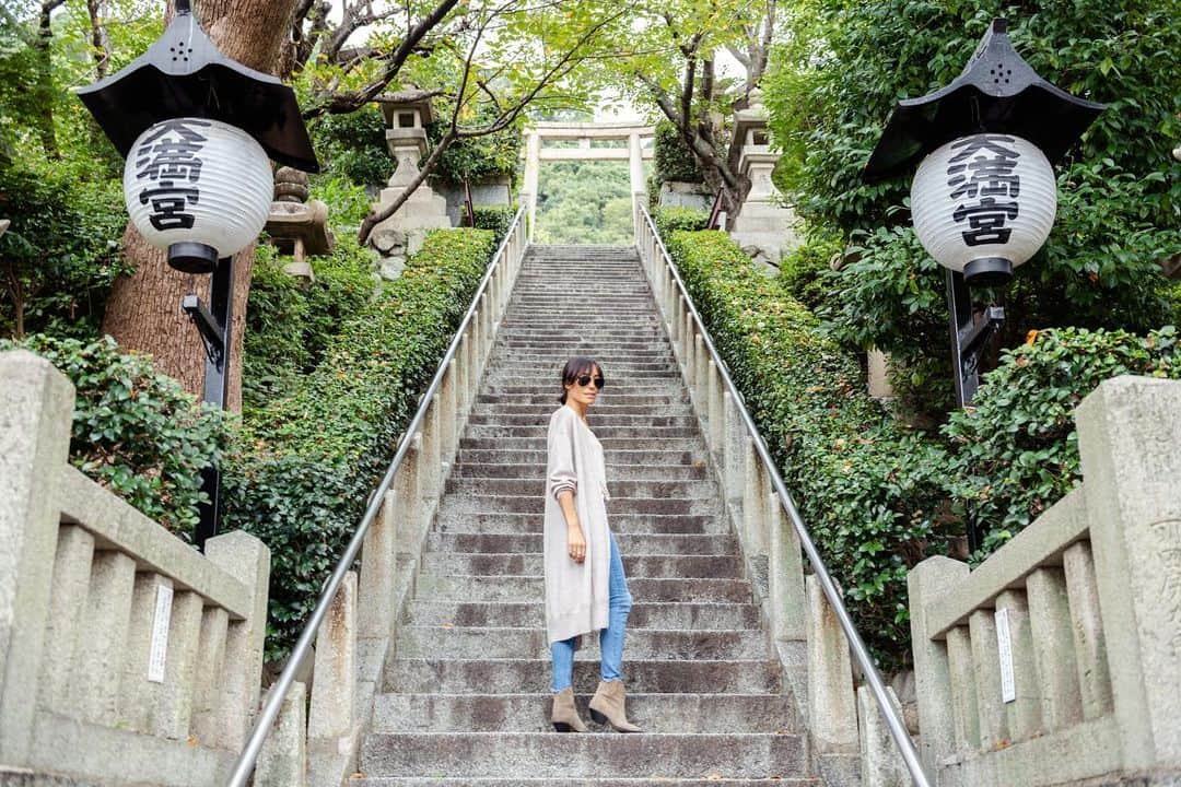 アンナ・オルティス（イニエスタの妻）のインスタグラム：「Beautiful Kōbe 🏮」