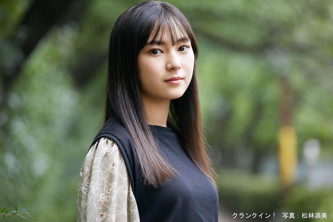 田幡妃菜のインスタグラム：「先日クランクインさんに取材して頂きました！  みずき役を受けると決めた思いなどたくさん載っています！  是非読んで頂けると嬉しいです  #クランクイン #顔だけ先生」