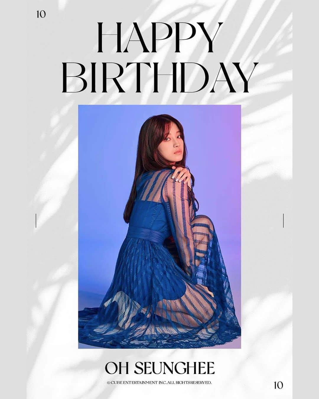 CLCのインスタグラム：「CLC 승희의 생일을 축하합니다!  HAPPY BIRTHDAY SEUNGHEE-!  #CLC #씨엘씨 #오승희 #OH_SEUNGHEE」