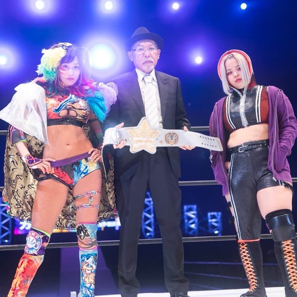 のインスタグラム：「フューチャー バイバイ。 ありがとう。 後悔はない。  #stardom #ひつま武士 #プロレスラー #スターダム」