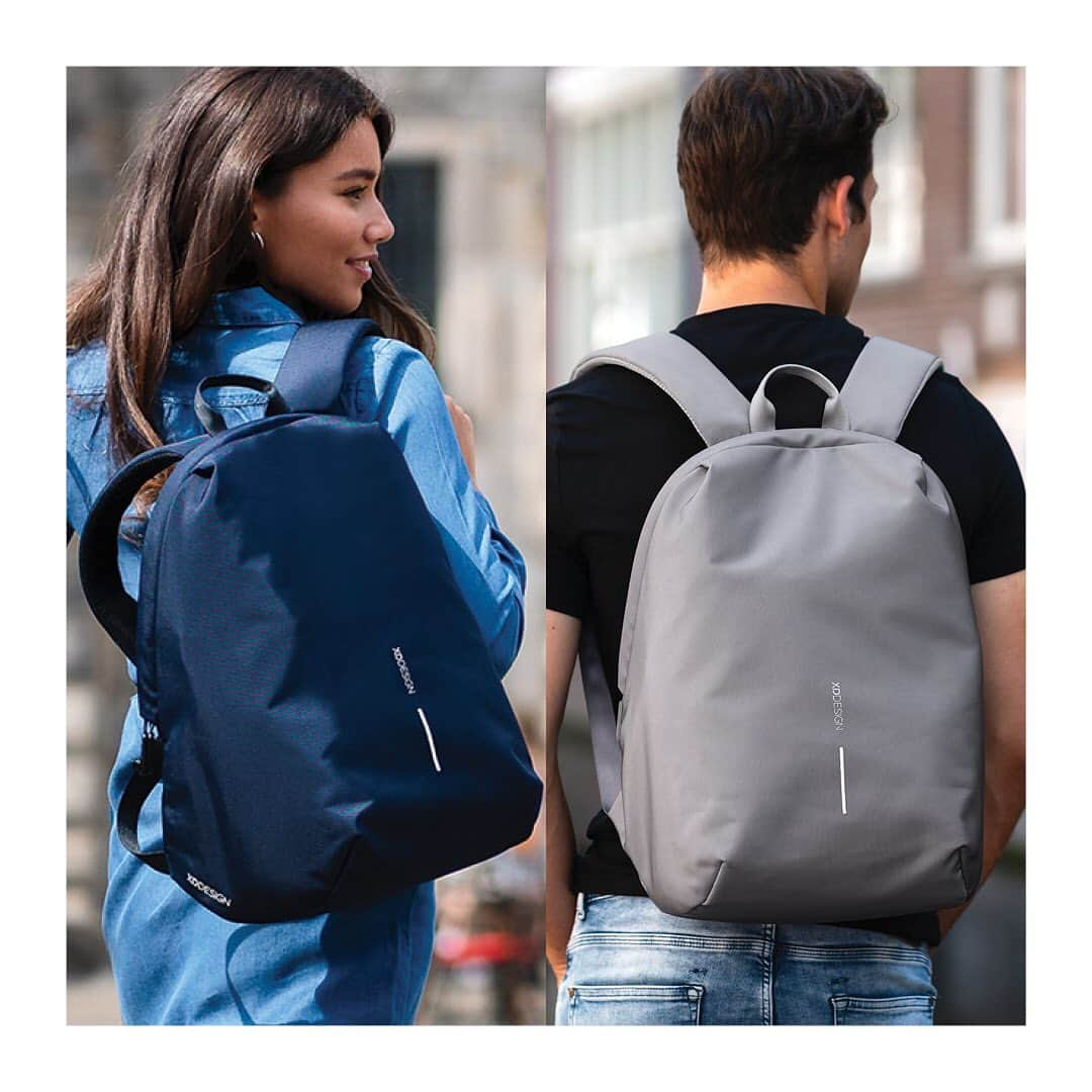 XD Designのインスタグラム：「Our color picks for this fall/winter 🤩  Bobby Soft Navy and Grey 🍂  #BobbySoft ⠀⠀⠀⠀⠀⠀⠀⠀⠀ ⠀⠀⠀⠀⠀⠀⠀⠀⠀ ⠀⠀⠀⠀⠀⠀⠀⠀⠀ ⠀⠀⠀⠀⠀⠀⠀⠀⠀ ⠀⠀⠀⠀⠀⠀⠀⠀⠀  ⠀⠀⠀⠀⠀⠀⠀⠀⠀ ⠀⠀⠀⠀⠀⠀⠀⠀⠀ #MadeForModernNomads🎒 • • • #xddesign #xddesignbobby #autumncolors #bobbybackpack #antitheftbag #antitheftbackpack #travellifestyle #photooftheday #modernnomad #gotyourback #keepexploring #journey #stayconnected #travelbuddy #travelgear #digitalnomad  #keepexploring #digitalnomadlife #smartbackpack #smartbag #smarttravel #travelsafe #schoolbag #sustainablebag #keepsmiling #autumnvibes #fallvibes」