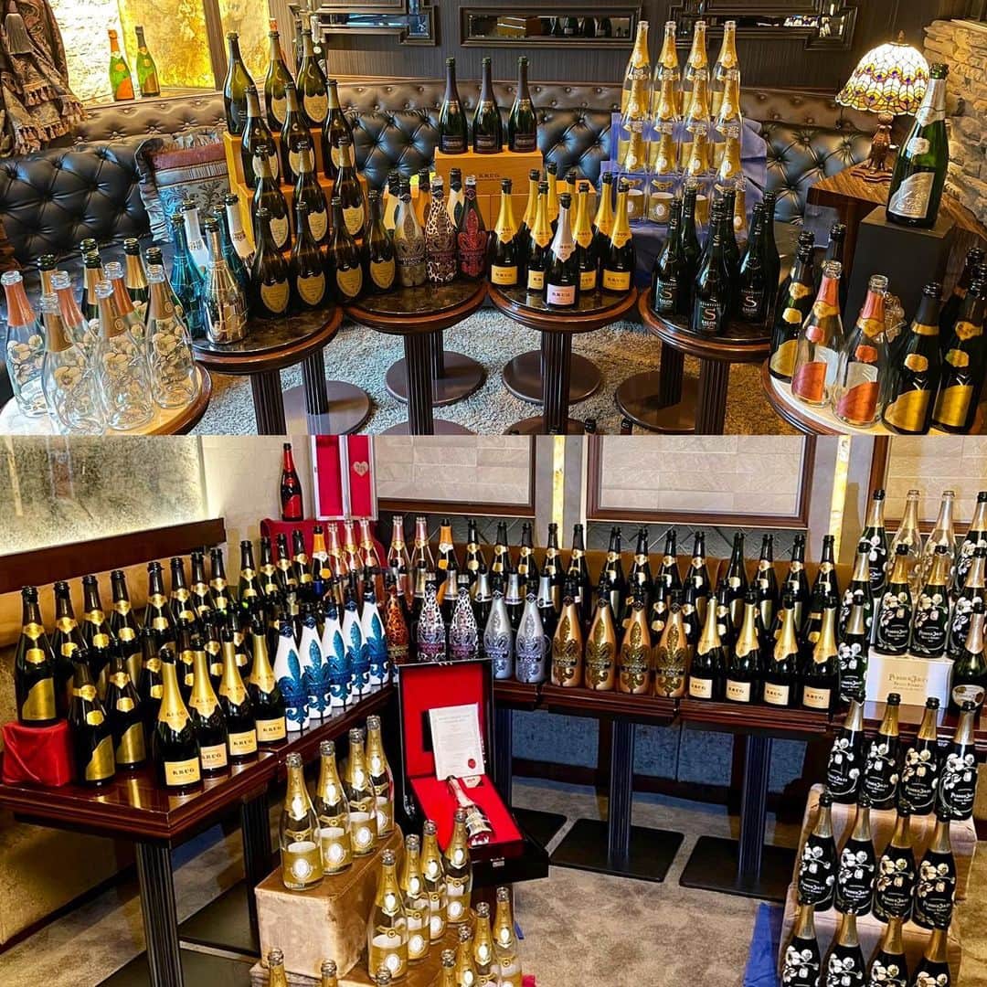 彩花ゆいさんのインスタグラム写真 - (彩花ゆいInstagram)「オープン時お祝い🥂 有難う御座います✨  #champagne #ダンボネ #p3 #ラベイ #サロン#drockchampagne #soumei #angelchampagne」11月7日 18時36分 - ayakayui