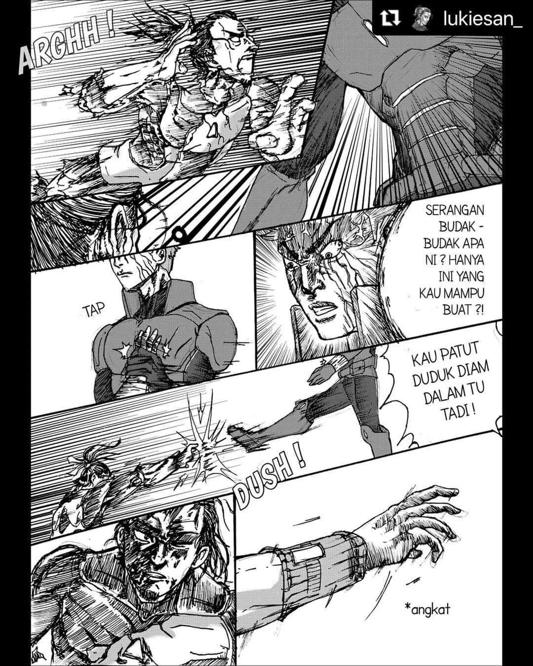 Koleksi Komik Malaysiaさんのインスタグラム写真 - (Koleksi Komik MalaysiaInstagram)「#Repost @lukiesan_ with @make_repost ・・・ Ejen Ali - Misi : Masa  Chapter 14 : Override Mode part 2 • Komik ini diinspirasikan daripada siri animasi @ejen_ali yang dimiliki oleh @thewaufactor @usamahzaid . • Anyway, enjoy #ejenalimisimasa • #artmalaysia #art #artist #newbie #newborn #sketching #inking #sketchink #malaysiaart #sakuramicron #pelukis #pelukismalaysia #malaysiaart #ejenali #ejenalithemovie #ali #alikankuat #misi #masa #explore」11月7日 20時33分 - tokkmungg_exclusive