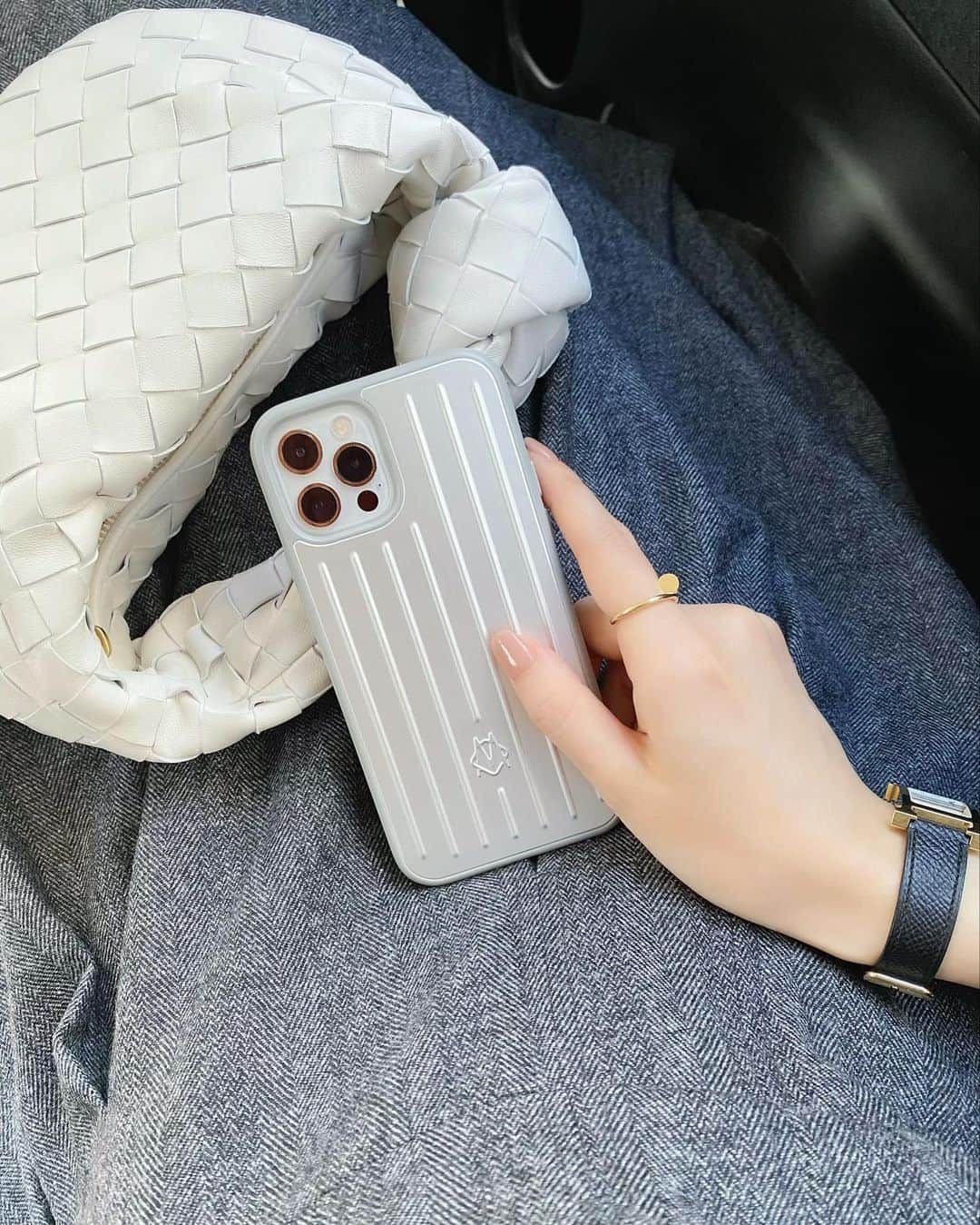 ハンナミのインスタグラム：「new case 🤎🧳 #리모와」