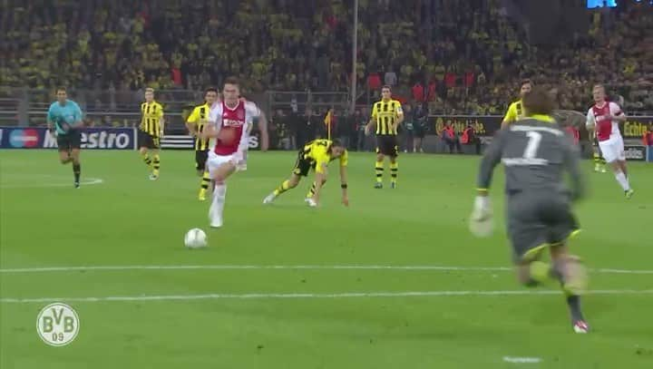 ローマン・ヴァイデンフェラーのインスタグラム：「Rückblick 2012/2013 BVB vs Ajax 1:0 #championsleague #ucl #uefa #bvb #bvbaja  #ajax @championsleague  @bvb09 @afcajax」