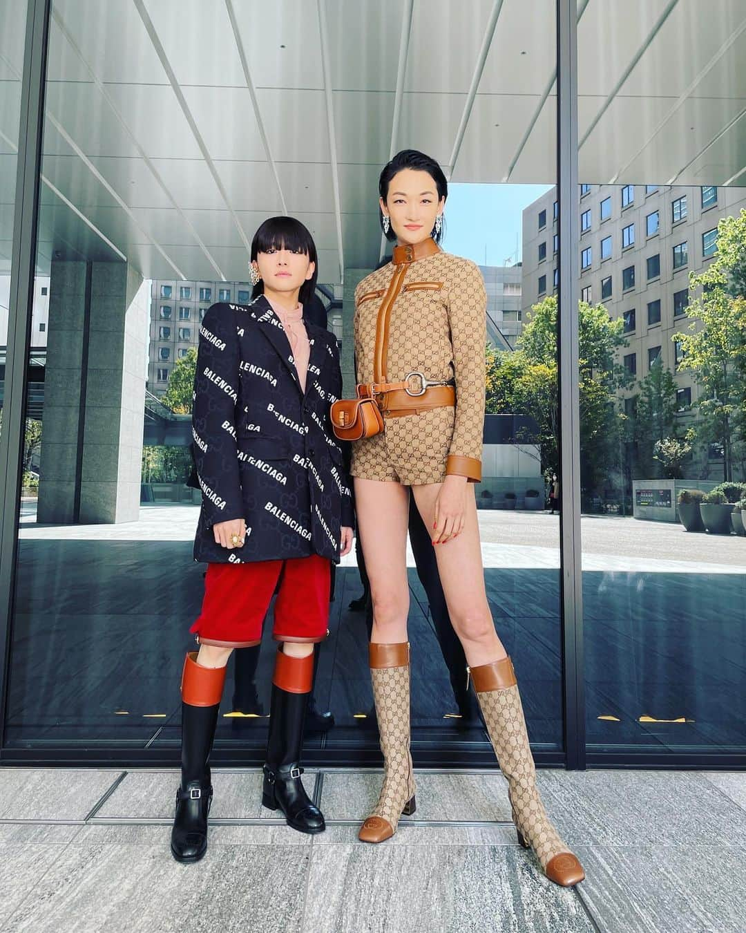 板垣李光人さんのインスタグラム写真 - (板垣李光人Instagram)「冨永愛さんと…  #gucciloveparade  #gucci  @alessandro_michele」11月3日 20時55分 - itagakirihito_official