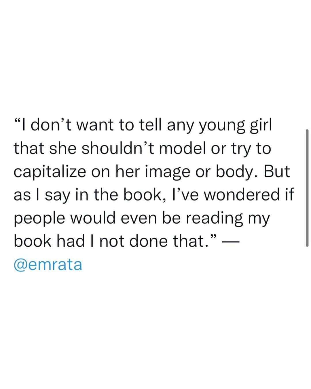 エミリー・ラタコウスキーさんのインスタグラム写真 - (エミリー・ラタコウスキーInstagram)「@lisadtaddeo’s Three Women is an incredible book about female desire that I couldn’t put down. It was an absolute honor to talk to Lisa about my book of essays (available next week!Preorder link in my bio). Please take a minute or two to read our conversation for @elleusa. Link is in my stories」11月3日 21時49分 - emrata