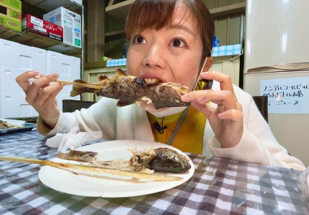 田村友里さんのインスタグラム写真 - (田村友里Instagram)「. 昨日はたっっくさんのお祝いメッセージ本当に本当にありがとうございます！！！わたしゃ幸せ者じゃ〜〜〜！！！  そして！今日は花よりガッツがありまーーす！！ 美土里町完結編です💪 名門•横田神楽団に完全密着！田村の人生観が変わります。 あと、ヤマメ食べたりもします。 18時30分〜本日もよろしくお願いします😆✨  #イマナマ #花よりガッツ」11月4日 11時53分 - yuri_tamura0894