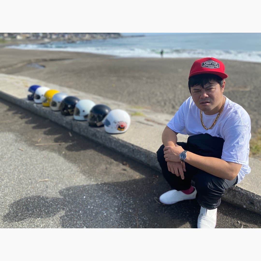 佐田正樹さんのインスタグラム写真 - (佐田正樹Instagram)「ヘルメットと私。  #建さん2」11月4日 13時10分 - satakisama