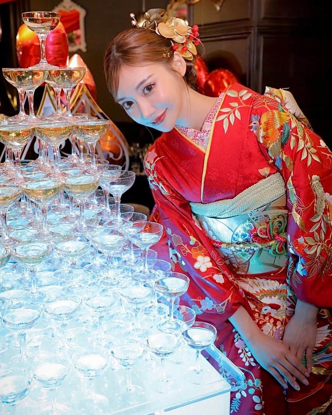 明日花キララのインスタグラム：「えいみたんとゆうた王子👸🏼❤︎🤴🏻 タワーありがとうございました🍾🍾」