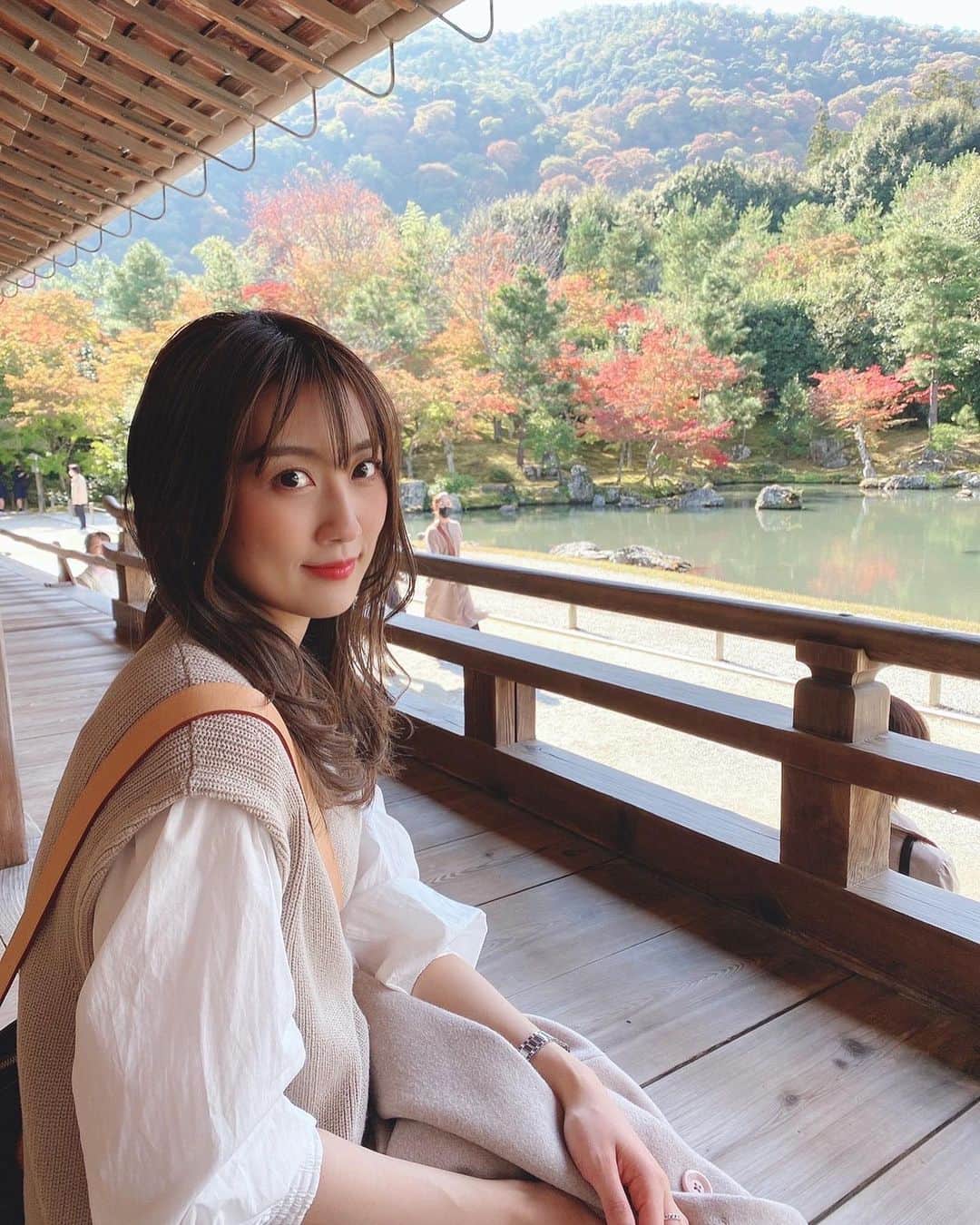 吉田有希さんのインスタグラム写真 - (吉田有希Instagram)「🥺⛩🌿🍁 #japan #kyoto #arashiyama #bambooforest #京都  #渡月橋 #天龍寺」11月4日 21時35分 - yuuki329_h