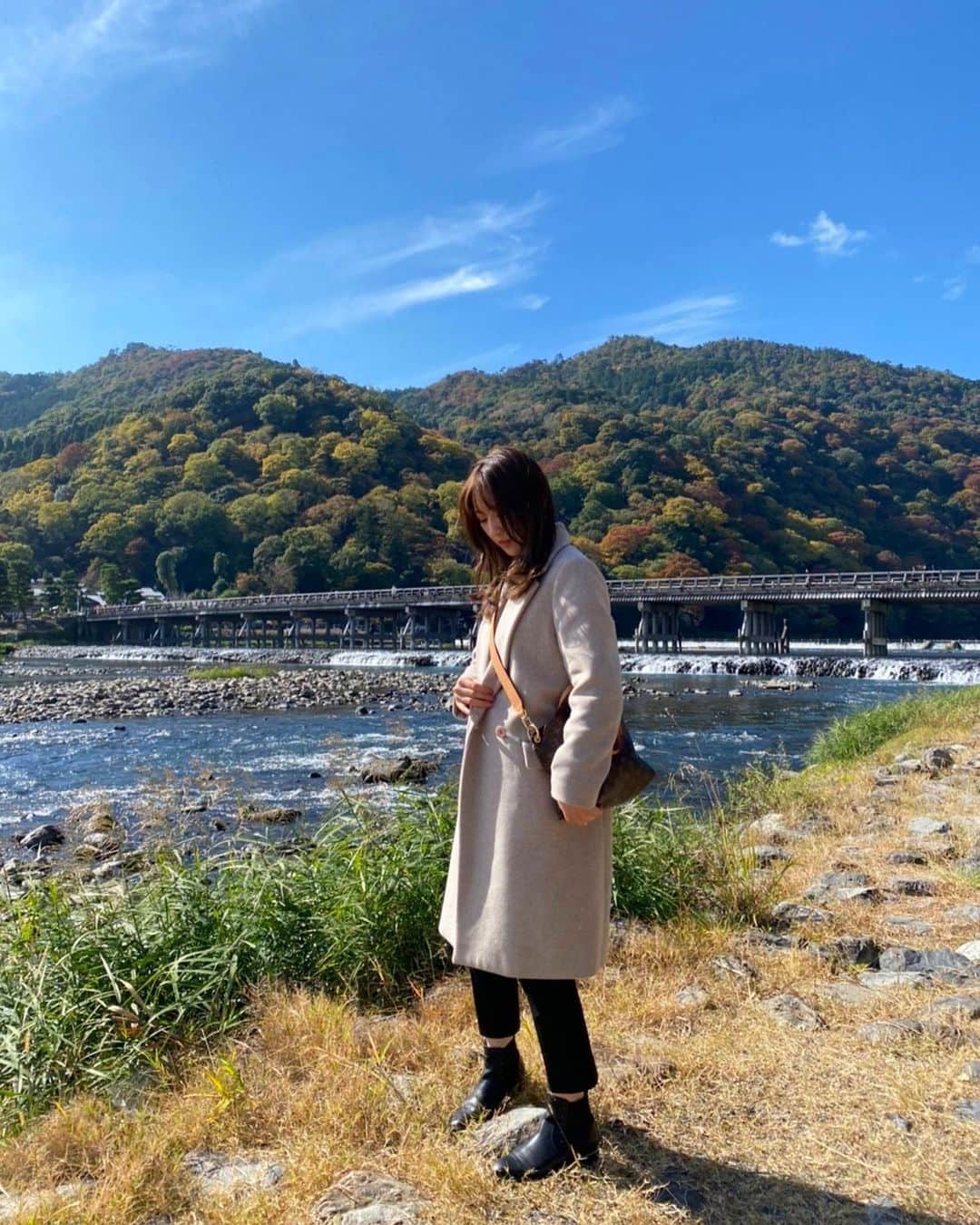 吉田有希さんのインスタグラム写真 - (吉田有希Instagram)「🥺⛩🌿🍁 #japan #kyoto #arashiyama #bambooforest #京都  #渡月橋 #天龍寺」11月4日 21時35分 - yuuki329_h