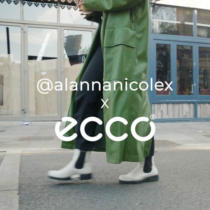 エコーのインスタグラム：「Just us and @alannanicolex out to prove comfortable ≠ boring  -⁠⁠ Shop ECCO MODTRAY, ECCO SHAPE 35 SARTORELLE and more. -⁠⁠ #MovesLikeYou #FallFashion #StyleInspo」