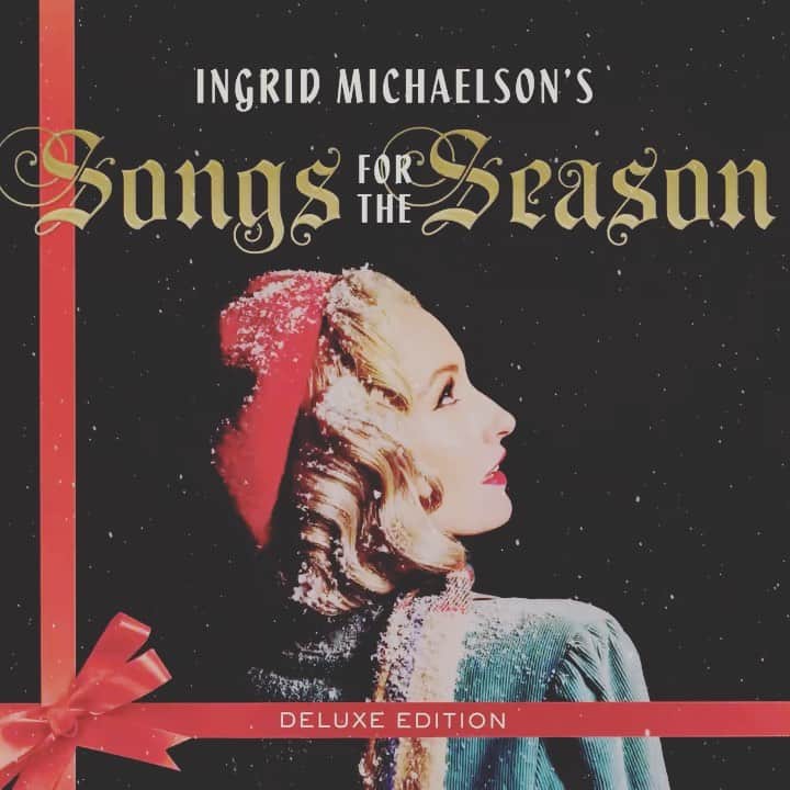 のインスタグラム：「Woke up feeling like it’s Christmas morning because the Songs For The Season Deluxe Edition is here!! 🎄☃️🎁 Big thanks to my duet partners-, @gracevanderwaal, @christinaperri, @leslieodomjr, @jason_mraz, @zooeydeschanel and my love Will Chase! Link in bioooooo!」
