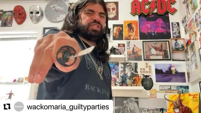 Daizo Yoshiokaのインスタグラム：「#Repost @wackomaria_guiltyparties with @make_repost ・・・ PARADISE TOKYO 666周年 NECKFACE／WACKO MARIA @nastyneckface  11/13/2021  WACKO MARIAのFLAGSHIP SHOP、PARADISE TOKYOの6周年記念して、 NECKFACEによる書き下ろしグラフィックを落とし込んだコラボレーション商品をリリースいたします。  WE ARE RELEASING SPECIAL COLLABORATION ITEMS, ALL NEW GARPHICS BY NECKFACE, FOR OUR FLAGSHIP STORE'S 6TH YEAR ANNIVERSARY.  #neckface #wackomaria #666」