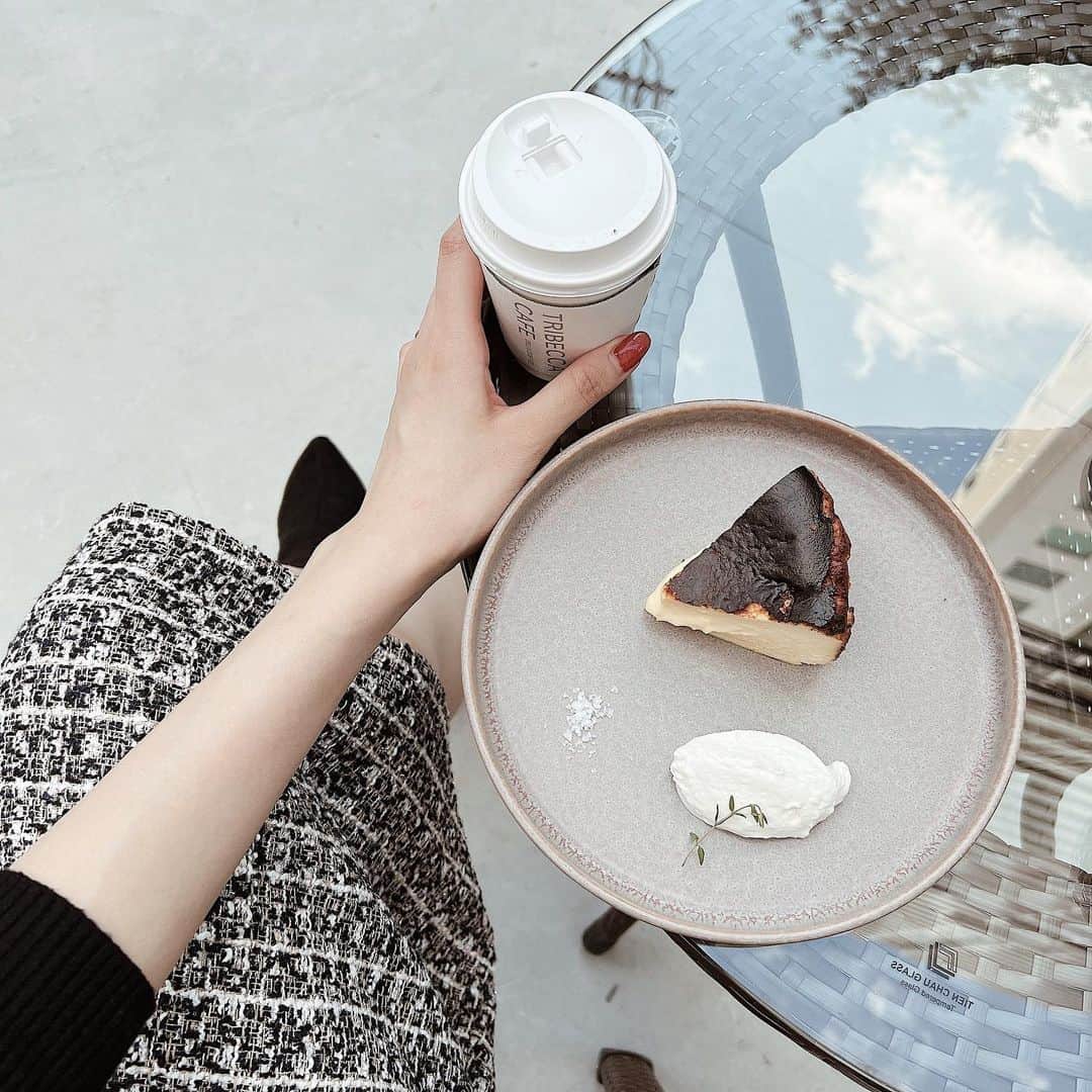 渡邉みさきのインスタグラム：「☕️🌿」