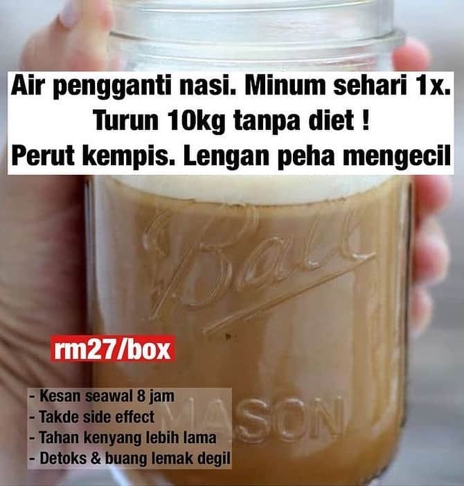 Koleksi Komik Malaysiaさんのインスタグラム写真 - (Koleksi Komik MalaysiaInstagram)「SEDIH !! terpaksa STOPP minuman rm27 sekotak ni, sebab taknak KURUSSS SANGAT! perutt pun kempes.  Tak diettt, tak sempat nak bersenam,  makan nasi macam biasa. Cukup minum sehari sekali dan kesan seawal 8jam. Padahal minum baru seminggu dah turun 5keylo. boleh usha dekat @azlifaty_healthy_beauty @azlifaty_healthy_beauty  Ada siapa siapa nak rahsia kempes perut/turunkan berattt badan dengan pantas tak?  2hari losss 1keylo 1minggu losss 5keylo 1bulan losss 10keylo  Kalau ada leemak dan kolestrolll tinggi dalam badan elok cuba. Memang betul betul berkesan. Selera makan pun terkawal. Yang pasti rasanya sangat sedap !  Komen 'NAK' kat bawah nanti saya reply sorang2.」11月6日 21時12分 - tokkmungg_exclusive