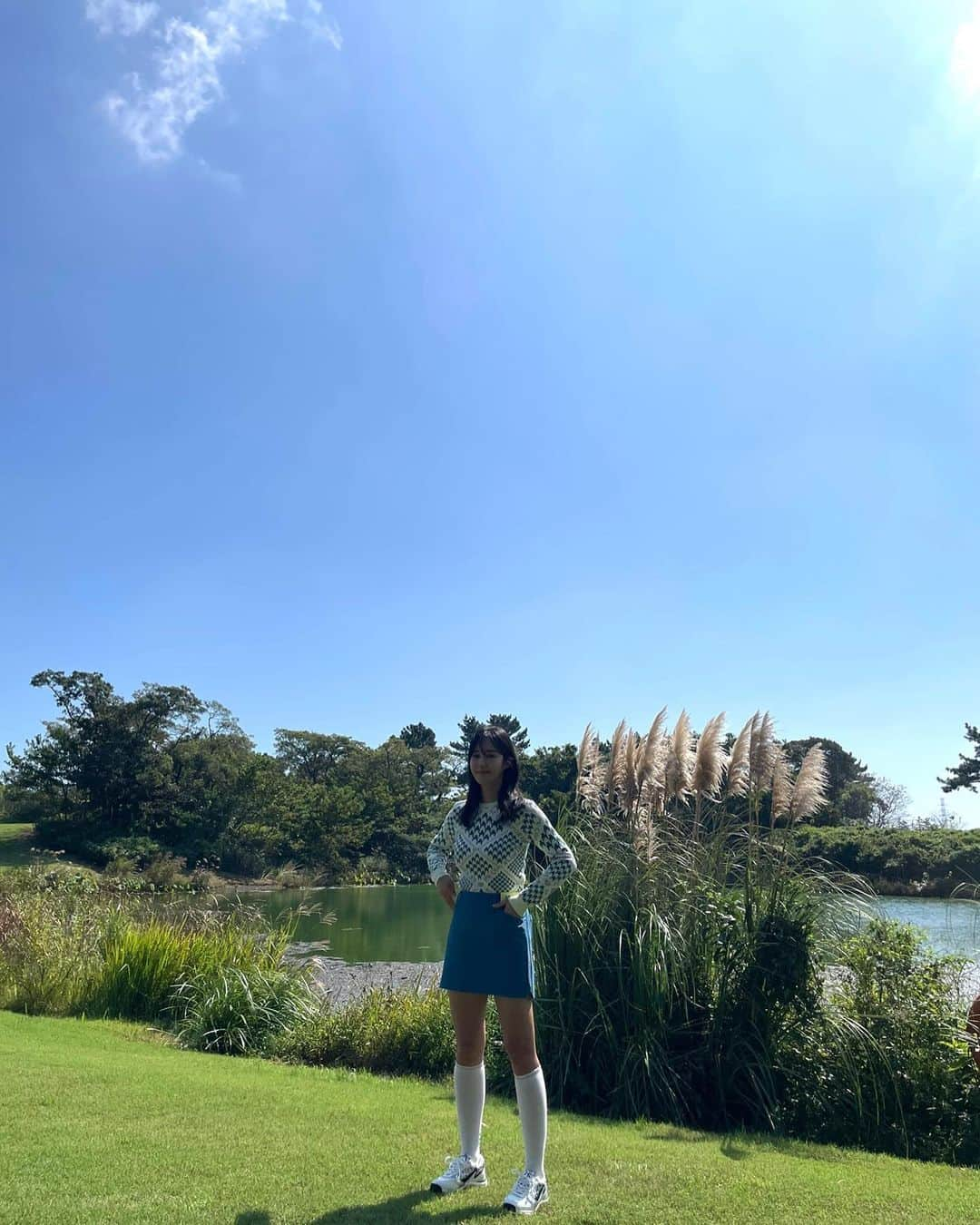 ユリ さんのインスタグラム写真 - (ユリ Instagram)「🏌🏻‍♀️⛳️♥️   @lecoqgolf_kr  #르꼬끄골프」11月7日 12時49分 - yulyulk