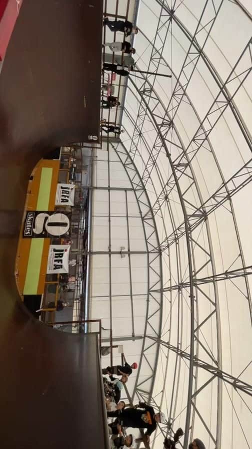 安床武士のインスタグラム：「Women and Men finals. at “g”skate park. 定点ですが雰囲気を味わってもらえれば！」