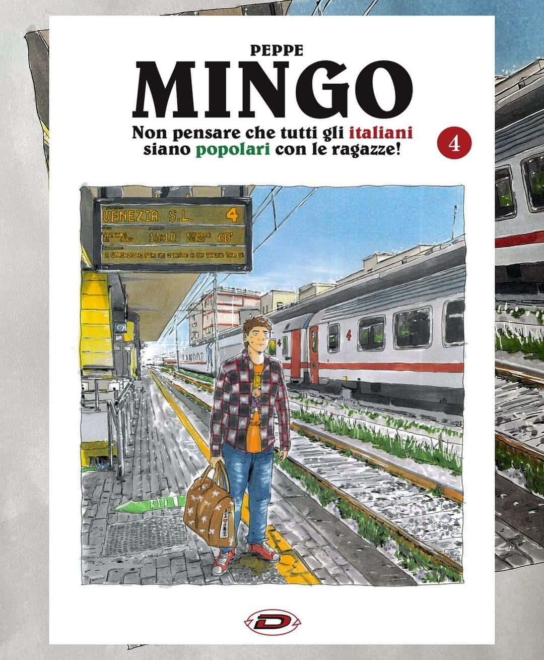 ペッペのインスタグラム：「@sonomingo 4 ed ultimo volume disponibile in Italia! 🇮🇹  Grazie a tutti i lettori che hanno seguito Mingo fino alla fine! 🙏 ミンゴの(イタリア版)最終巻！🥳」