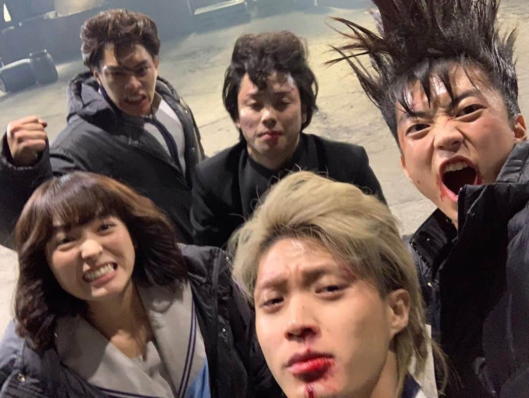 日本テレビ「今日から俺は‼︎」さんのインスタグラム写真 - (日本テレビ「今日から俺は‼︎」Instagram)「#清野菜名 ちゃん、#鈴木伸之 くん、 誕生日おめでとう‼️  菜名ちゃんとノブくんて一緒に写ってる写真あまり無いので貴重。  柾木、目立ちすぎ。  今日は2018年10月14日ドラマ初回放送した日。あれからあっという間の3年。  今夜深夜には2話再放送します。理子の道場破り回。関東のちTVer見逃し配信！お楽しみに〜」10月14日 20時28分 - kyoukaraoreha_ntv