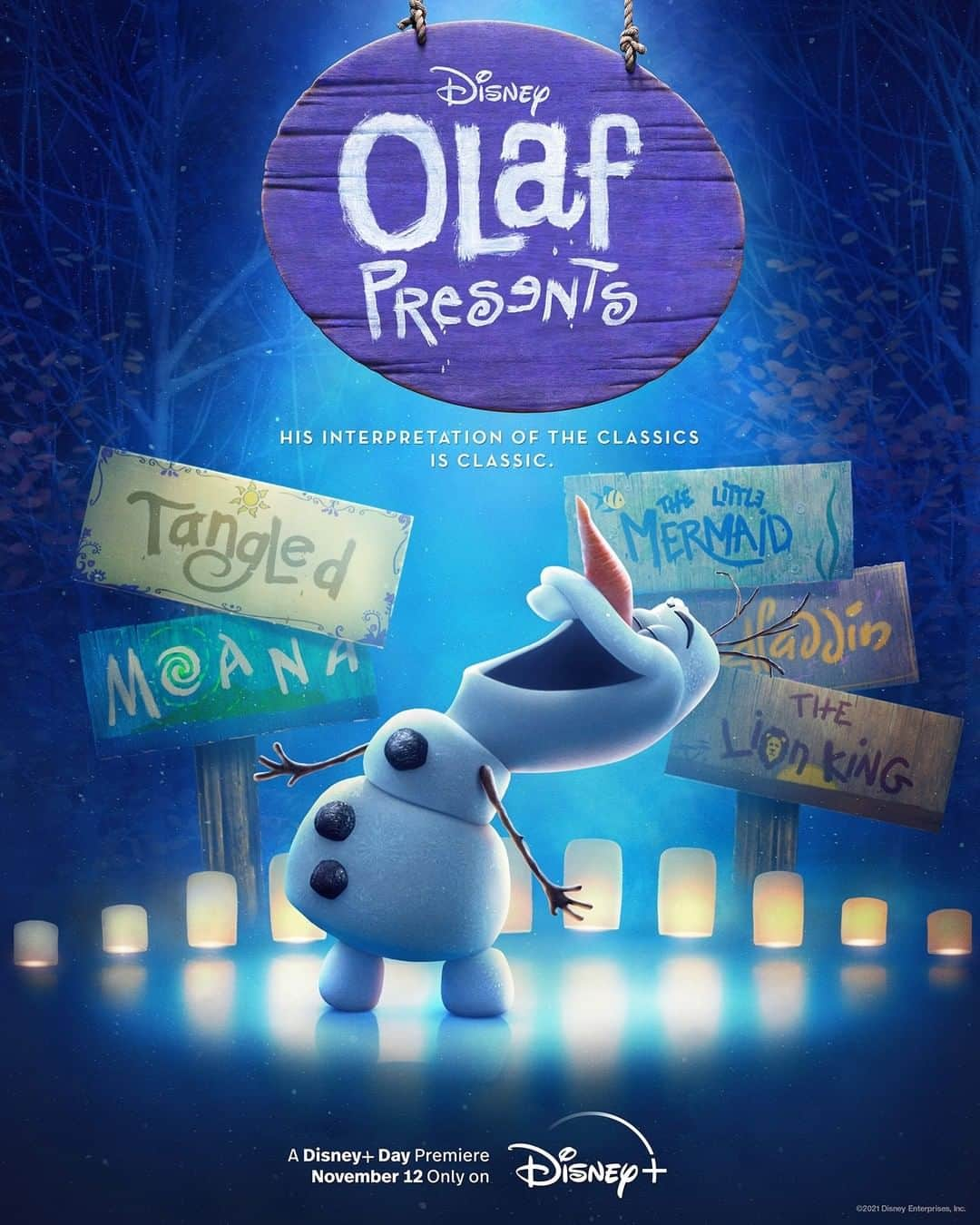 Disneyさんのインスタグラム写真 - (DisneyInstagram)「❄️ Watch Olaf bring classic Disney Animation stories to life in Olaf Presents, a series of Disney+ Original Shorts, streaming #DisneyPlusDay, November 12 on @DisneyPlus. ❄️」10月14日 23時05分 - disney