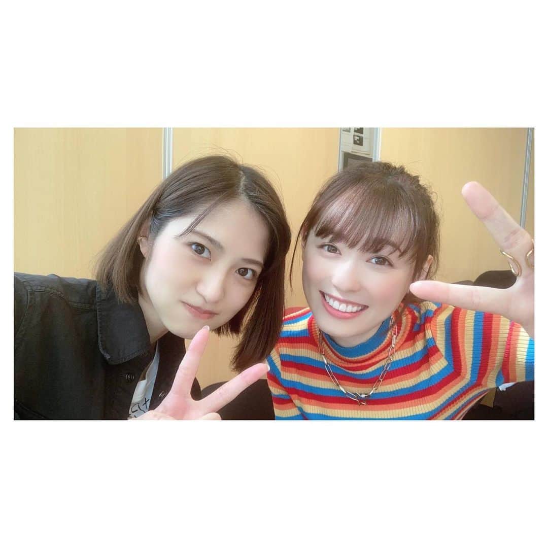 福原遥さんのインスタグラム写真 - (福原遥Instagram)「. 今夜23時59分から ドラマ#アンラッキーガール  第2話の放送です☺︎ 大好きな#若月佑美 ちゃんと💓 もう、なんて温かいんだろうってくらい心優しい方✨ 大丈夫？っていつも気にかけてくれるわかちゃんに、沢山助けてもらってます！ さて今回はどんな不運なことが起こるか、是非楽しみにしていてください♪」10月14日 23時21分 - haruka.f.official