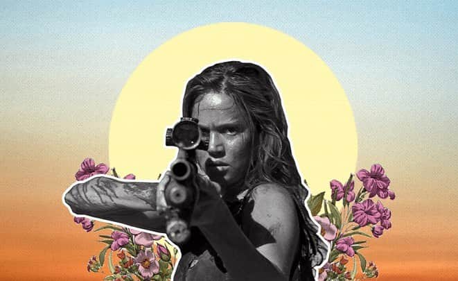 マチルダ・ルッツのインスタグラム：「REVENGE by @coralie_fargeat #revenge #coraliefargeat」