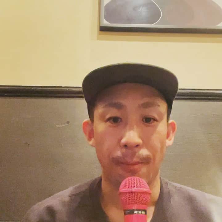 菊地浩輔のインスタグラム：「ヒューマンビートボックス覚えたてボーイ マイク通した音聞いてテンション上がっちゃった💦 #ヒューマンビートボックス #吉本坂46 #かっこいい #趣味」