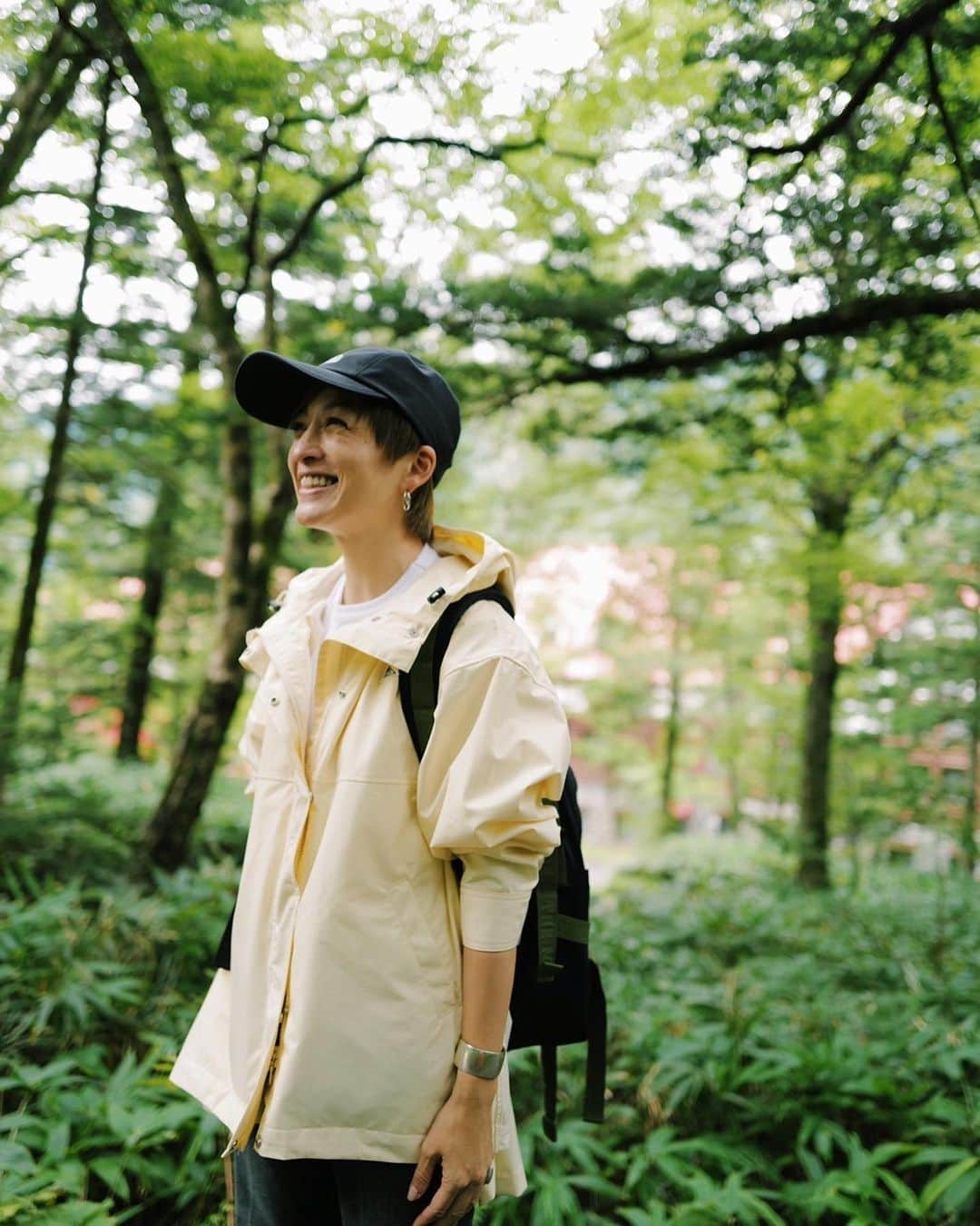 高山都さんのインスタグラム写真 - (高山都Instagram)「森の中行きたい🌳🌳🌳 と思って走りに出る朝。」10月15日 7時13分 - miyare38