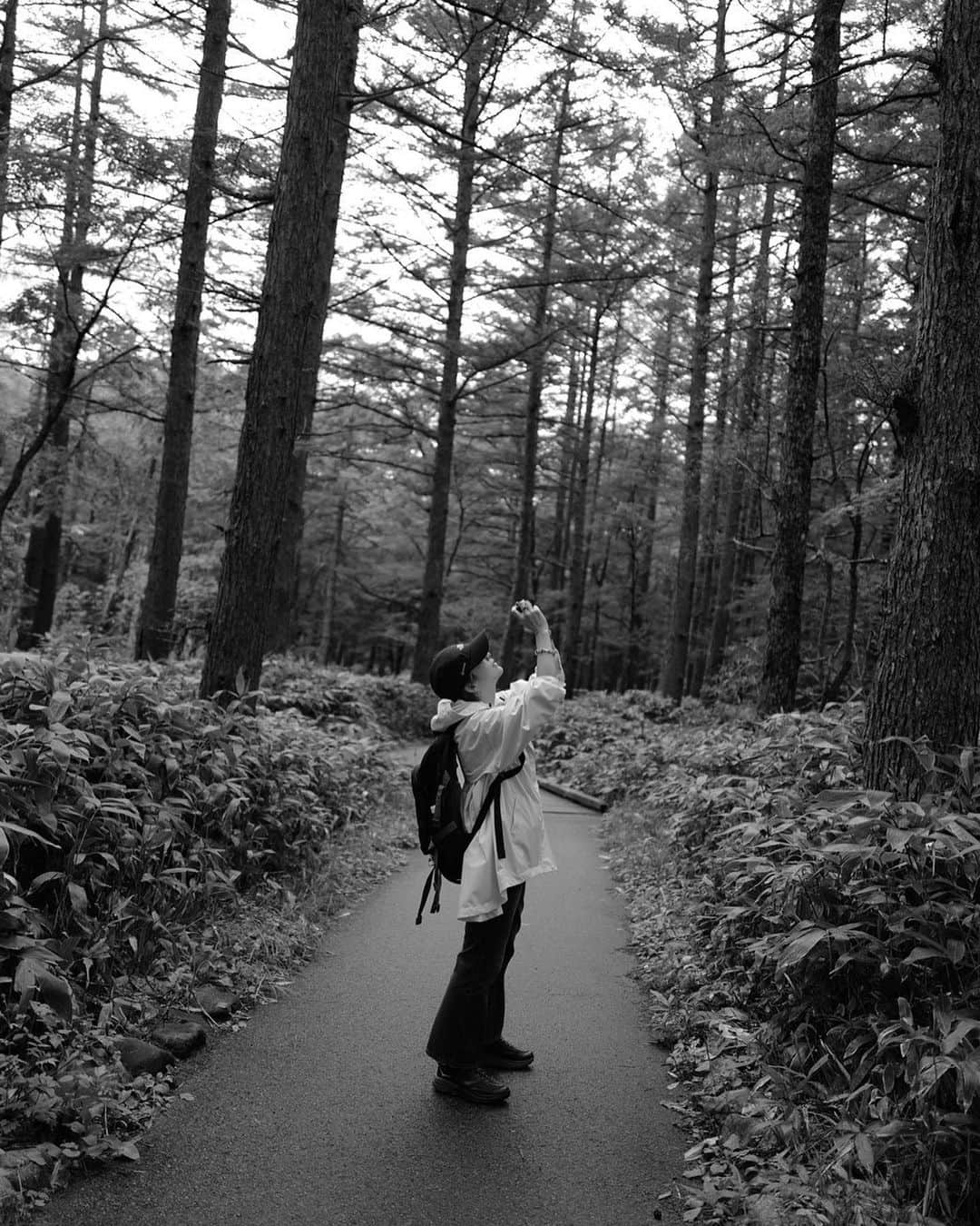 高山都さんのインスタグラム写真 - (高山都Instagram)「森の中行きたい🌳🌳🌳 と思って走りに出る朝。」10月15日 7時13分 - miyare38