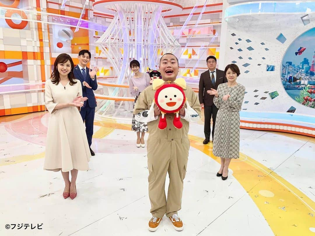 フジテレビ「めざましテレビ」さんのインスタグラム写真 - (フジテレビ「めざましテレビ」Instagram)「今日から土曜日に進出❗️ 「#新しいカギ」から ハナコの岡部さんが スタジオに遊びに来てくれたよ🎉   めざましどようびキャスターから 数々のムチャぶりにやイジリにも 全力でこたえてスタジオを盛りあげてくれました🥰✨    今夜7時から2時間SP👏 パワーアップした「新しいカギ」ぜひ見てね❣️  #ハナコ #岡部大 さん #フジテレビ #めざましどようび」10月16日 10時51分 - mezamashi.tv