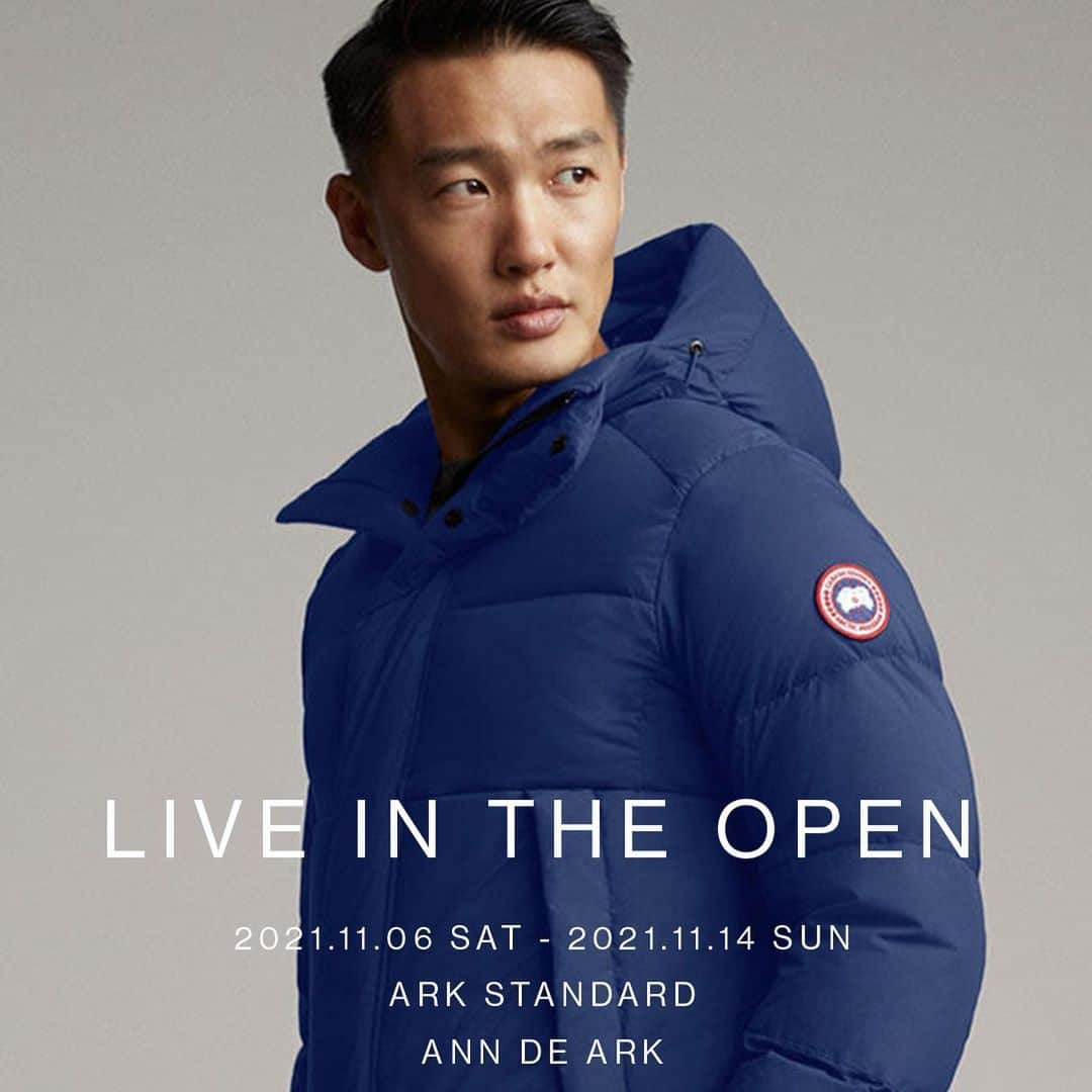 【ANN DE ARKさんのインスタグラム写真 - (【ANN DE ARKInstagram)「《 CANADA GOOSE 2021 FALL WINTER LIVE IN THE OPEN AT ARKnets 開催のお知らせ 》  2021年11月6日(土) ～ 11月14日(日)の9日間、 @canadagoose  2021FWコレクションの特別販売会を、メンズはARK STANDARD、レディースはANN DE ARKにて開催いたします。  イベント期間中、各会場にはCANADA GOOSEのメンズ及びレディースアイテムをバリエーション豊富に揃え、洗練された特別なCANADA GOOSEの空間を楽しんでいただけます。  ※当店ではお客様と従業員の健康と安全を最優先に考慮し、新型コロナウイルスの感染拡大を防ぐため衛生管理体制のもと営業いたします。詳しくはこちら >>  https://www.arknets.co.jp/t/t1304/  商品に関しましては、お気軽にコメントや店舗までお問い合わせください。 ⬇︎⬇︎⬇︎ @ann_de_ark  @ark.standard  @arknets_official  #fashion #栃木#宇都宮#ショップ#arknets#anndeark#annstyling #anncode #canadagoose #カナダグース #ダウン」10月16日 19時35分 - ann_de_ark